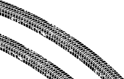 Illustration de traces de pneus